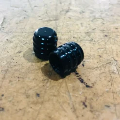 Se-bikes BOUCHONS VALVE SE BIKES Noir / La Paire