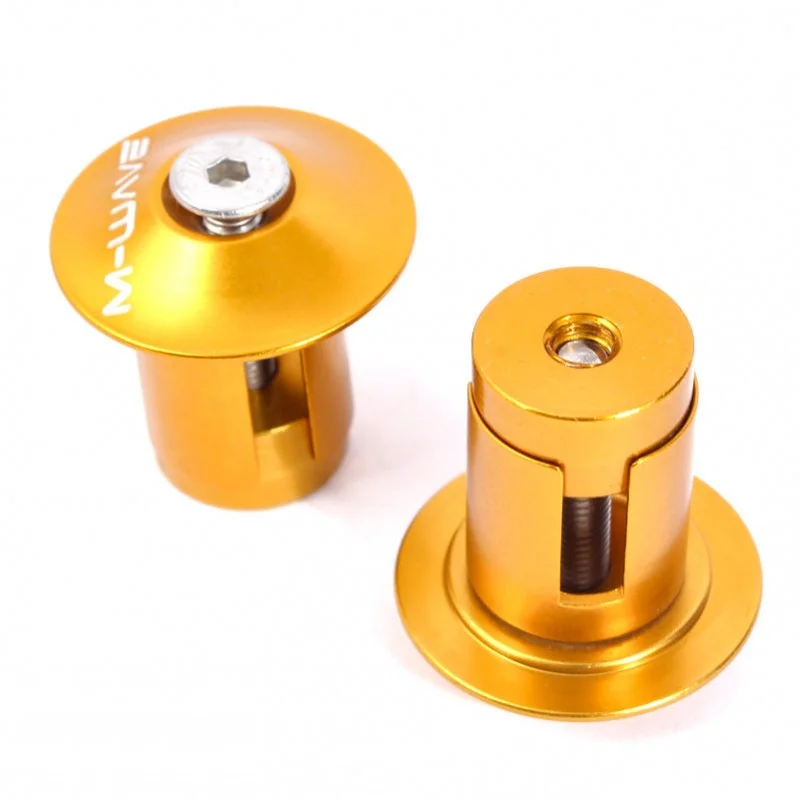 EMBOUTS GUIDON M-WAVE Aluminium â Image 2