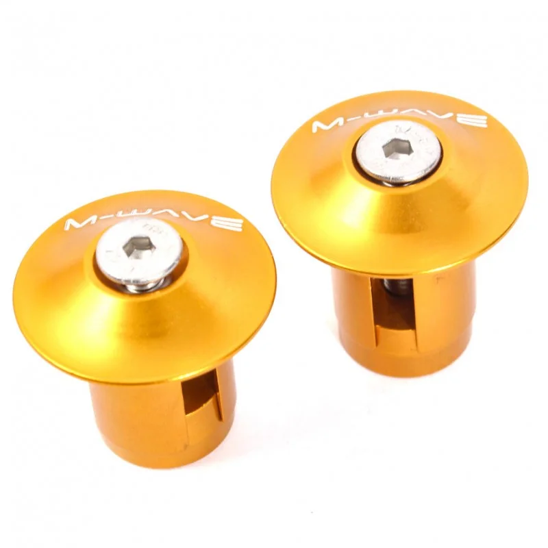 EMBOUTS GUIDON M-WAVE Aluminium â Image 3