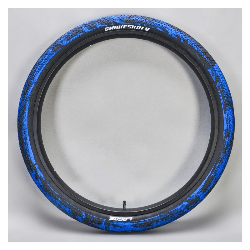 Pneus SnakeSkin 2 De Mafia Bikes X2 (paire) - 27,5 Pouces - Marble Bleu