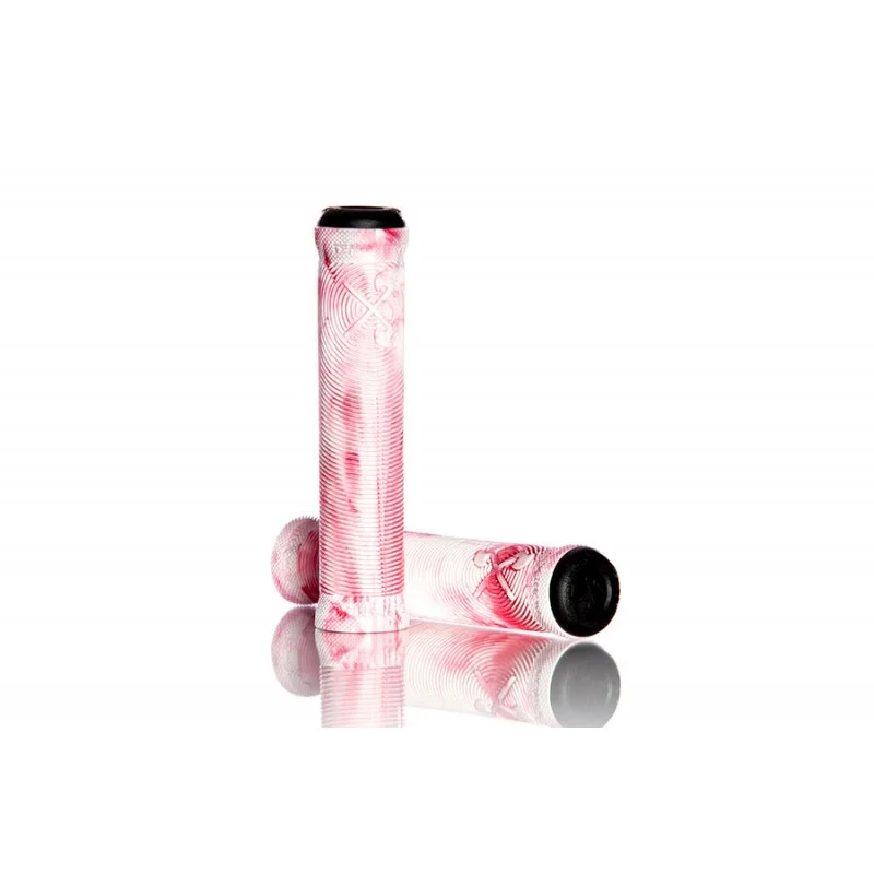 Poignées Demolition Axes Flangeless Blanc Rouge Marble – Image 2