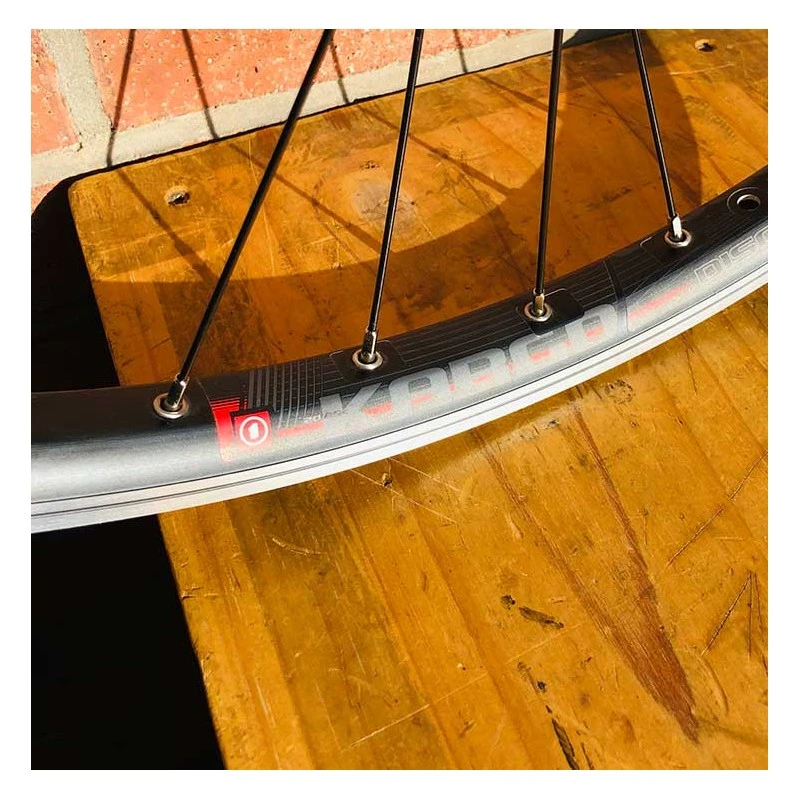 Roue Arrière Custom Bikelife X Collective 27.5 Pouces à Disk Noire - Wheeling Bike – Image 11