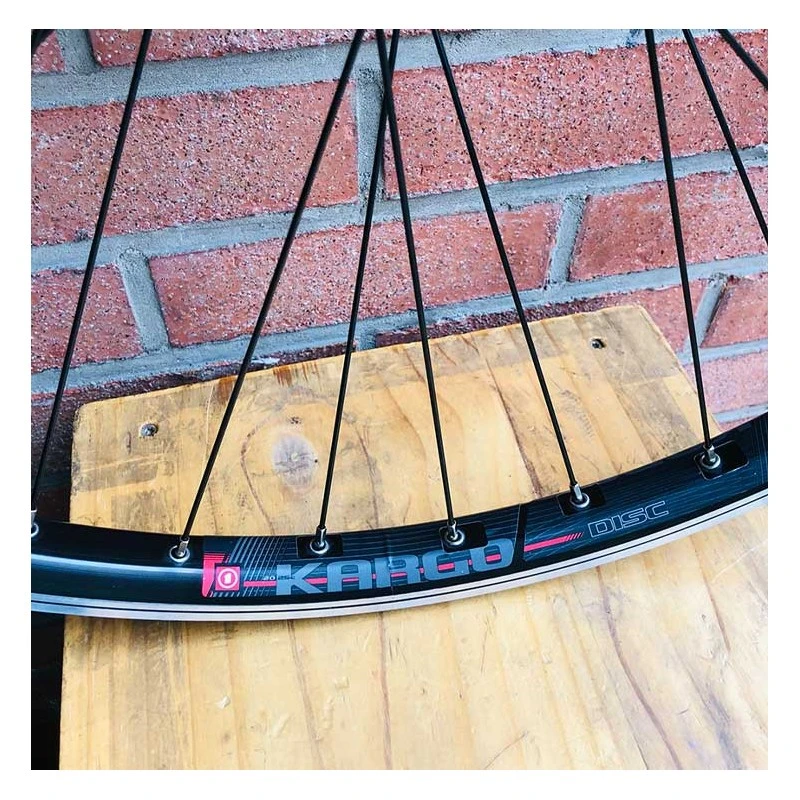 Roue Arrière Custom Bikelife X Collective 27.5 Pouces à Disk Noire - Wheeling Bike – Image 7