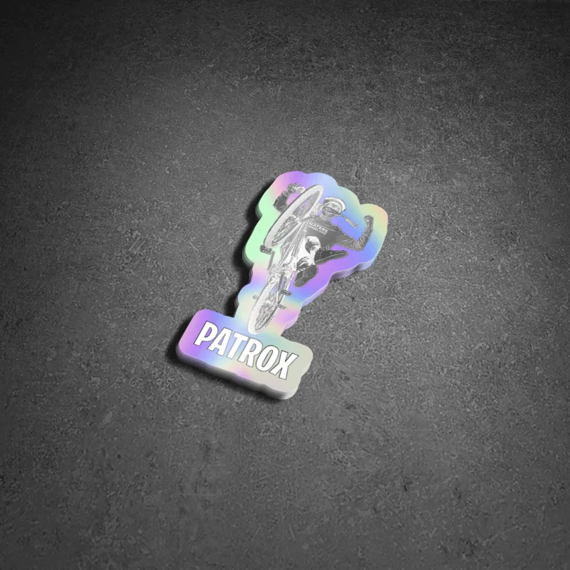 Sticker BIKELIFE Patrox Wheeling Holographic â Image 3