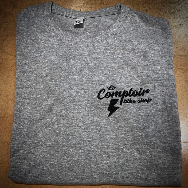 T-SHIRT LE COMPTOIR 2021 Gris Chiné X-Large – Image 3