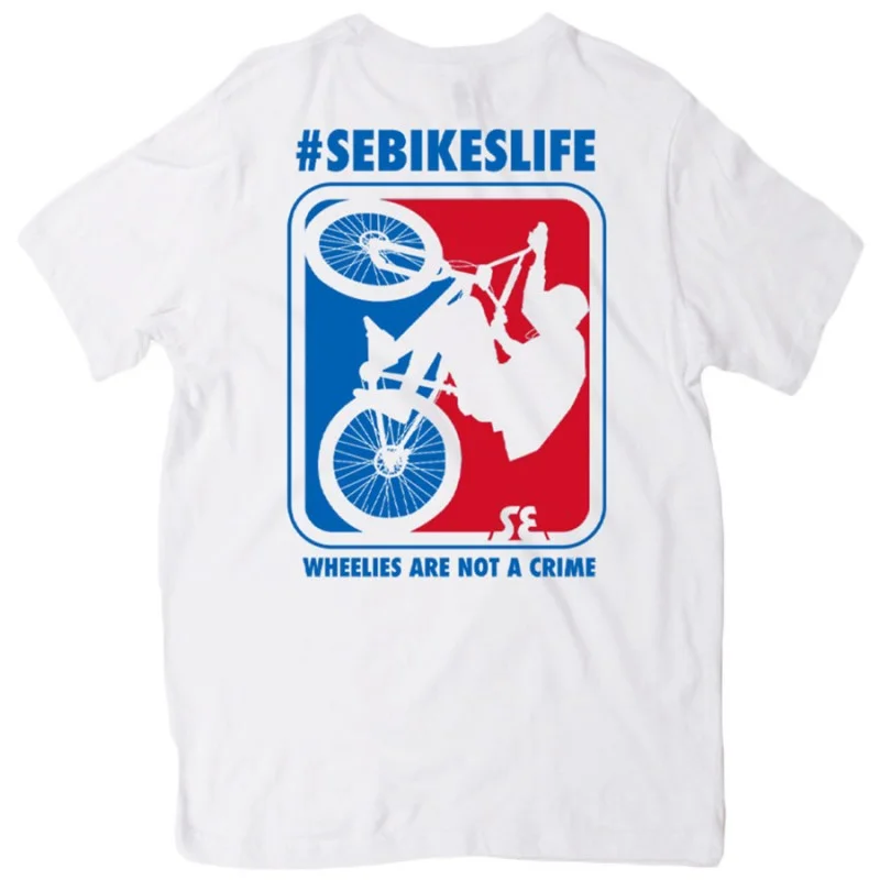 Se-bikes T-shirt SE BIKES Bikelife Blanc