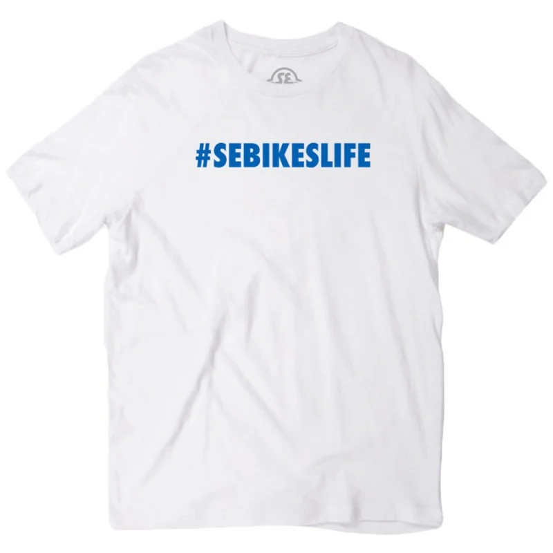 Se-bikes T-shirt SE BIKES Bikelife Blanc â Image 2